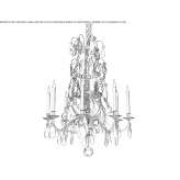 Crystal chandelier Molos