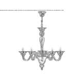 Murano glass chandelier Grisen