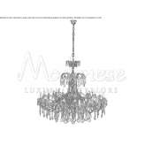 Chandelier with crystals Almenara