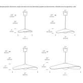 Lampa wisząca LED z filcu Camerana