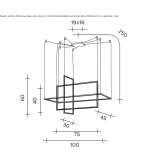 LED hanging lamp Pazaric