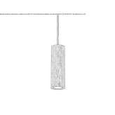 Ash LED hanging lamp Reuthe