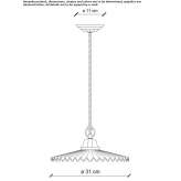 Ceramiczna lampa wisząca Randazzo