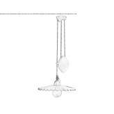 Adjustable ceramic pendant lamp Randazzo