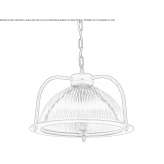 Handmade hanging lamp Kaduy