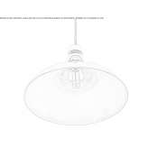 Ręcznie robiona lampa wisząca Csany