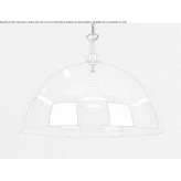 Brass LED hanging lamp Allende