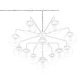 Handmade chandelier Kecel