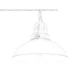 Handmade brass hanging lamp Pahokee