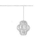 Murano glass hanging lamp Pricaz