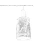 Handmade ceramic hanging lamp Hyon