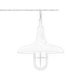 Mosiężna lampa wisząca Masaya