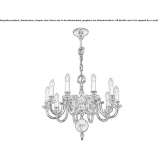 Brass chandelier Beuvry