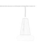 Handmade brass hanging lamp Crete