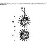 LED hanging lamp Totalan