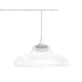 Ręcznie robiona szklana lampa wisząca Lesu