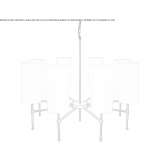 Lampa wisząca Saintes