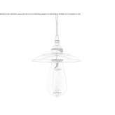 Ręcznie robiona lampa wisząca Squamish