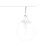 Handmade hanging lamp Icuseni