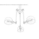 Rotating chandelier Bendzary