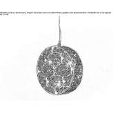 Steel hanging lamp with crystals Crezancy