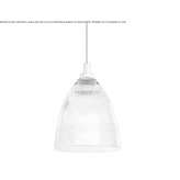 Ręcznie robiona szklana lampa wisząca Ocseny