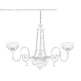 Brass chandelier Tibi