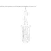 Handmade hanging lamp Langho