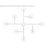 Brass chandelier Ragnitz