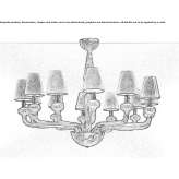 Murano glass chandelier Balteni