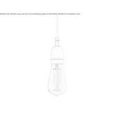 Handmade ceramic hanging lamp Mortain