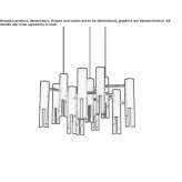 Brass chandelier Sluknov