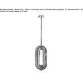 Pendant lamp Corseul
