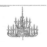 Chandelier with Swarovski® crystals Buffalo