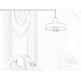 Metalowa lampa wisząca Colonna