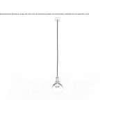Metalowa lampa wisząca Eexta