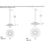 Lampa wisząca LED na sznurku Premeno