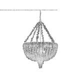LED glass chandelier Otopeni