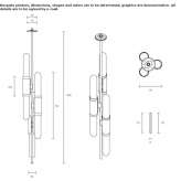 LED hanging lamp with dimmable function Ponor