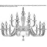 Crystal chandelier with Swarovski® crystals Surgut