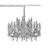 Chandelier with Swarovski® crystals Kamiane