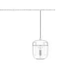 LED hanging lamp Byng