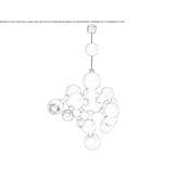 Halogen aluminum pendant lamp Lyublino