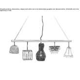 Pendant lamp Cherac