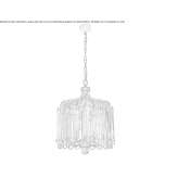 Blown glass and iron chandelier Suceveni