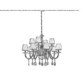 Chandelier with Swarovski® crystals Michapa