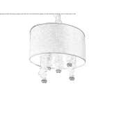 Pendant lamp Bomal