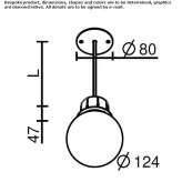 LED hanging lamp Earlham