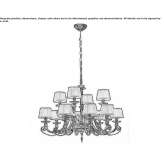 Chandelier with Swarovski® crystals Accha