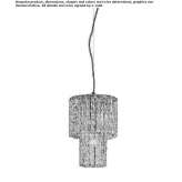 Crystal pendant lamp Lobethal